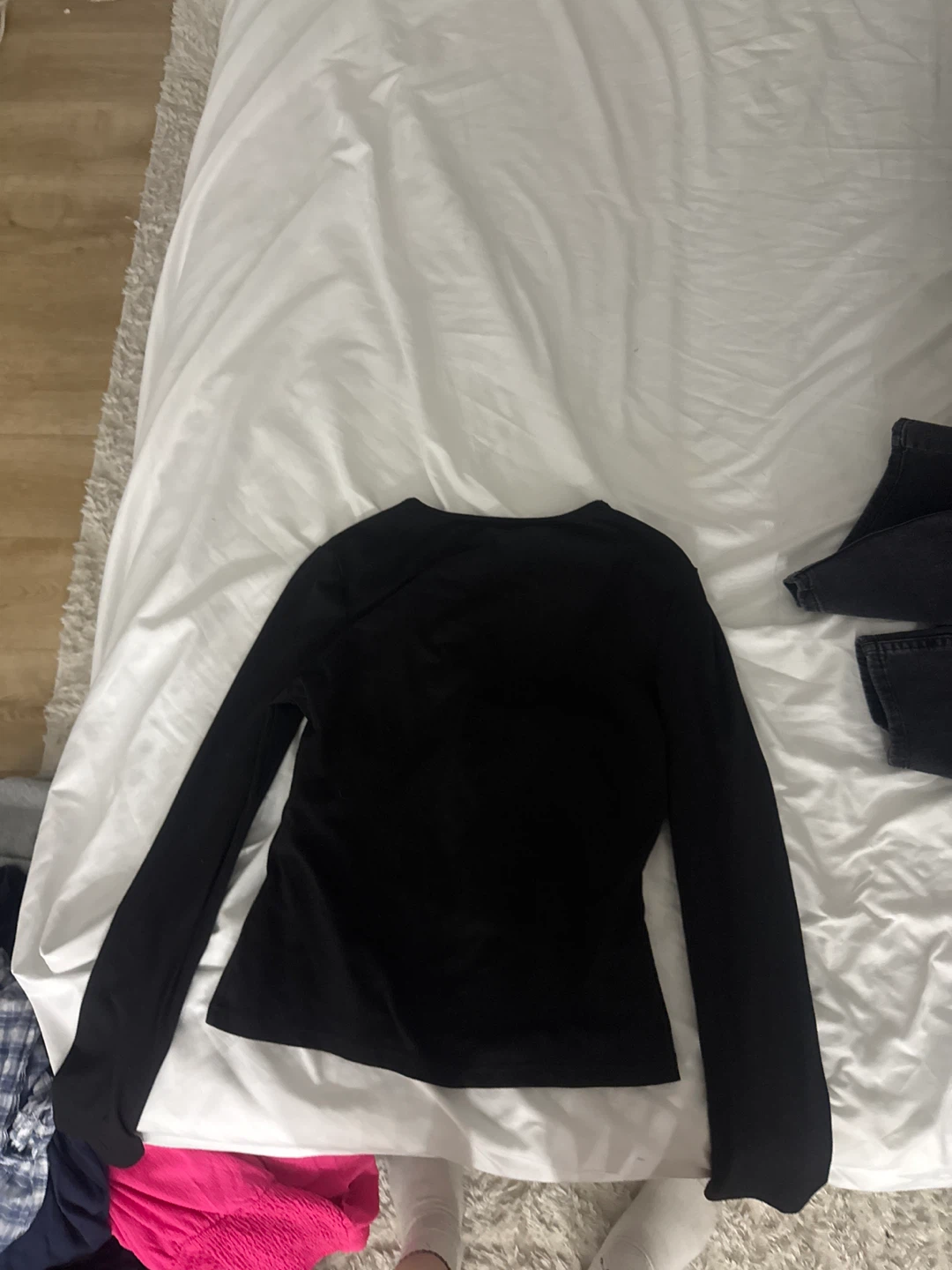 Black Long Sleeve Top - photo 2