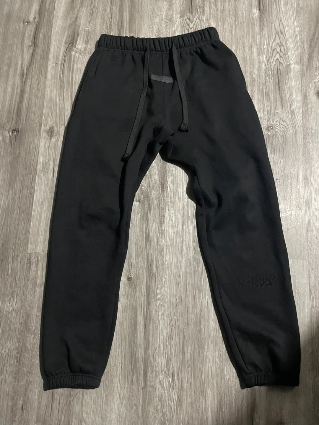 Essentials Fear of God Black Sweatpants - Size S