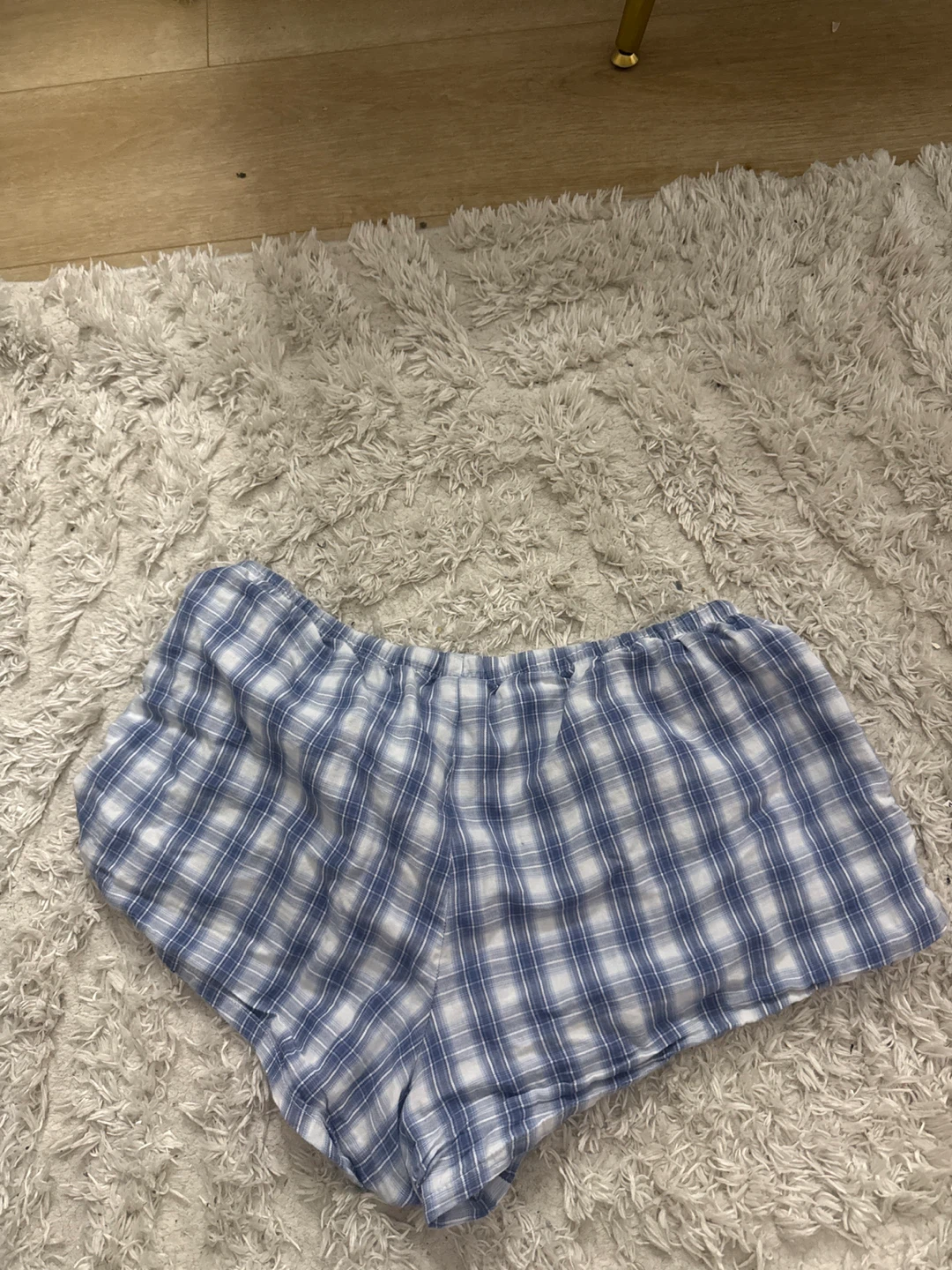 Hollister Plaid Sleep Shorts - Size S - photo 2