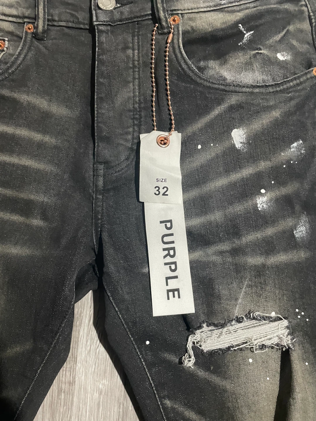 Purple Brand Distressed Jeans - Size 32 - photo 3
