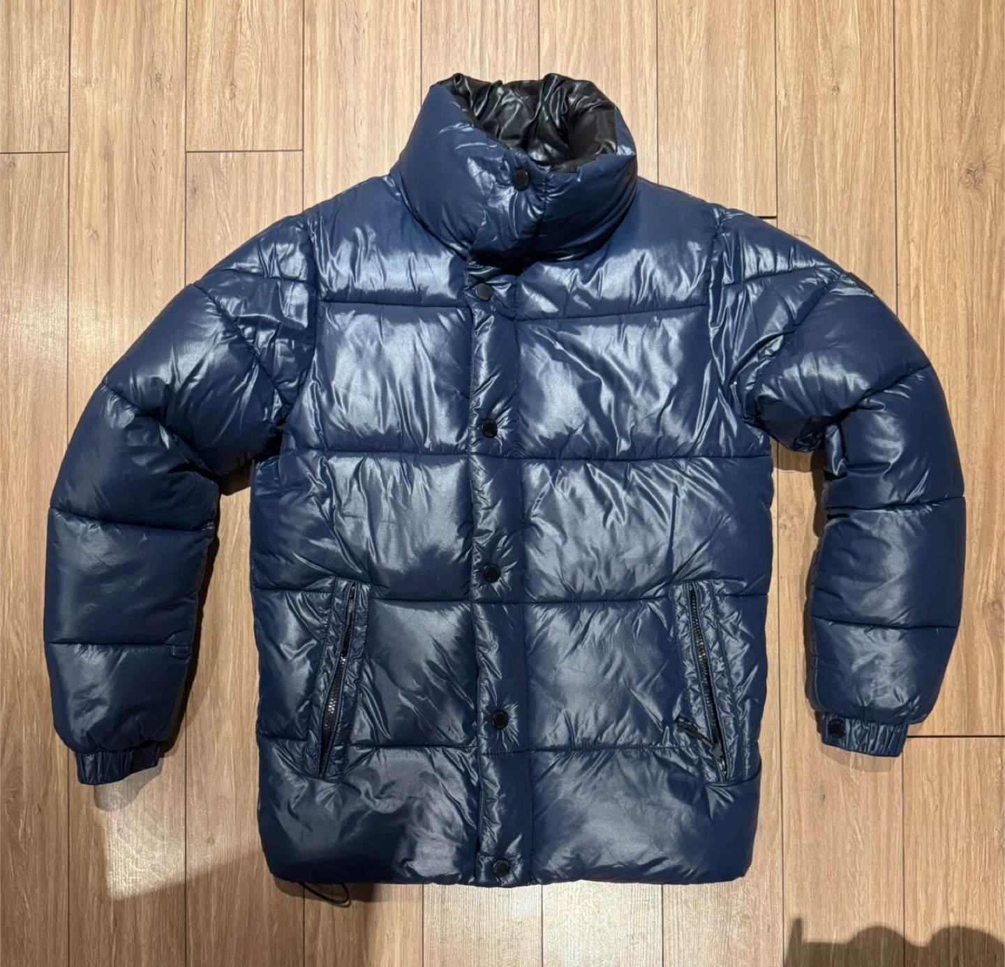 Indigo Zalora Singapore - Blue Puffer Jacket