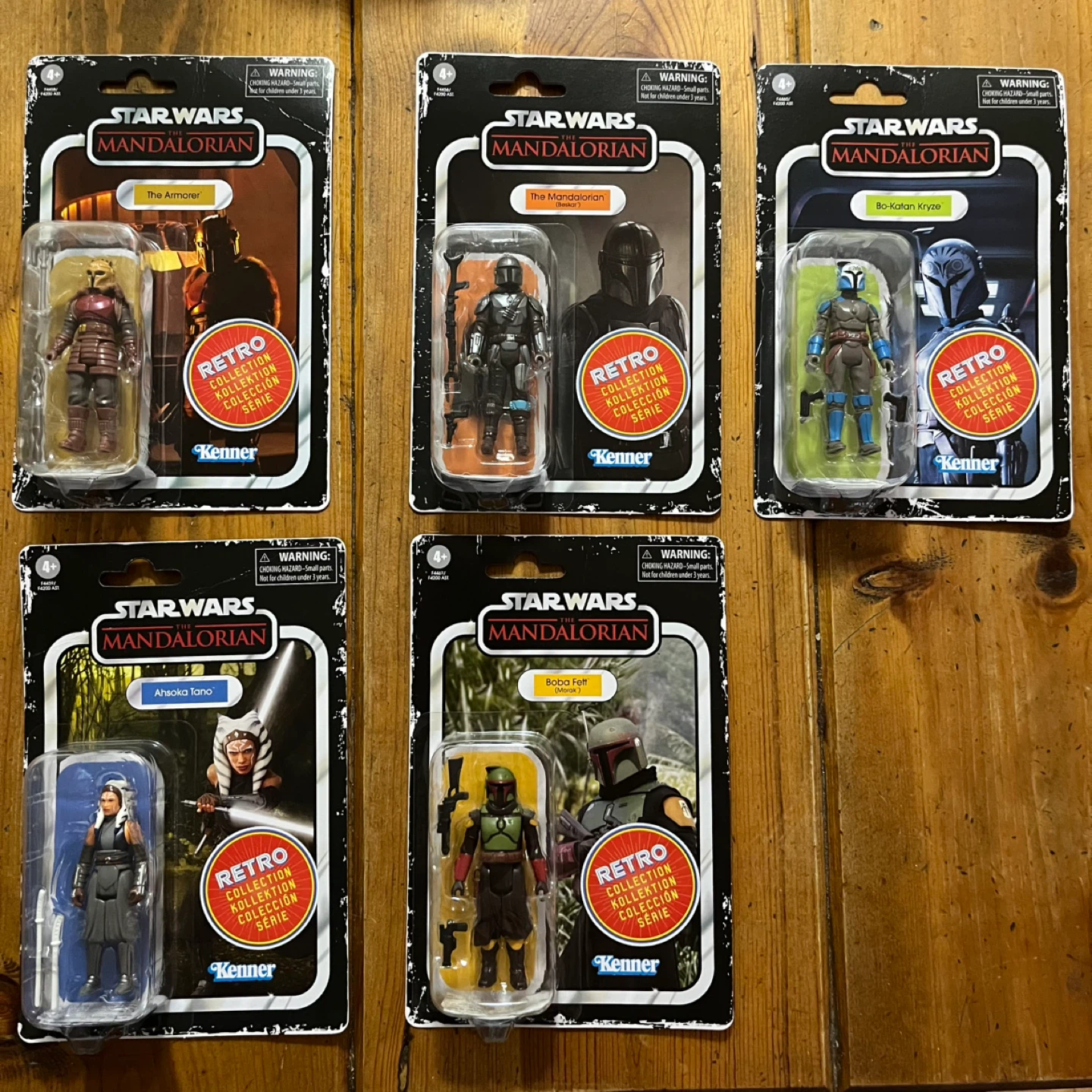 Star Wars Retro Collection The Mandalorian Figures (New)