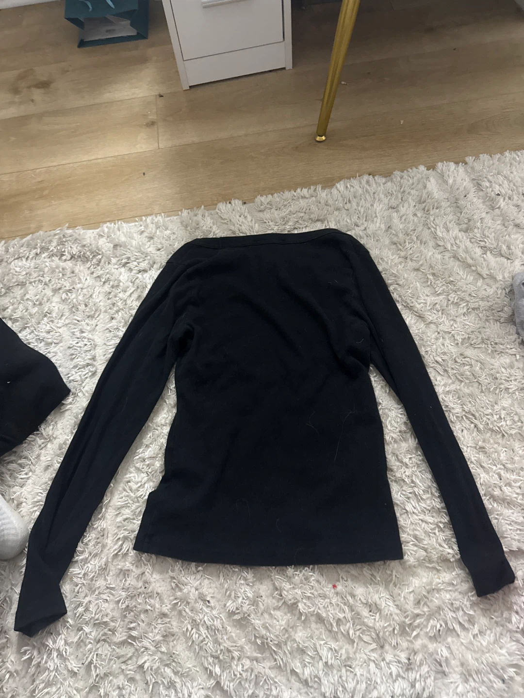 Banana Republic Black Long Sleeve Top - Size S - photo 2