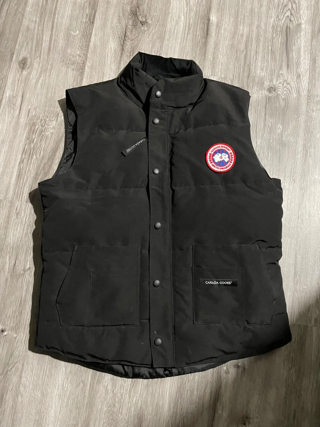 Canada Goose Vest - Black, Size M