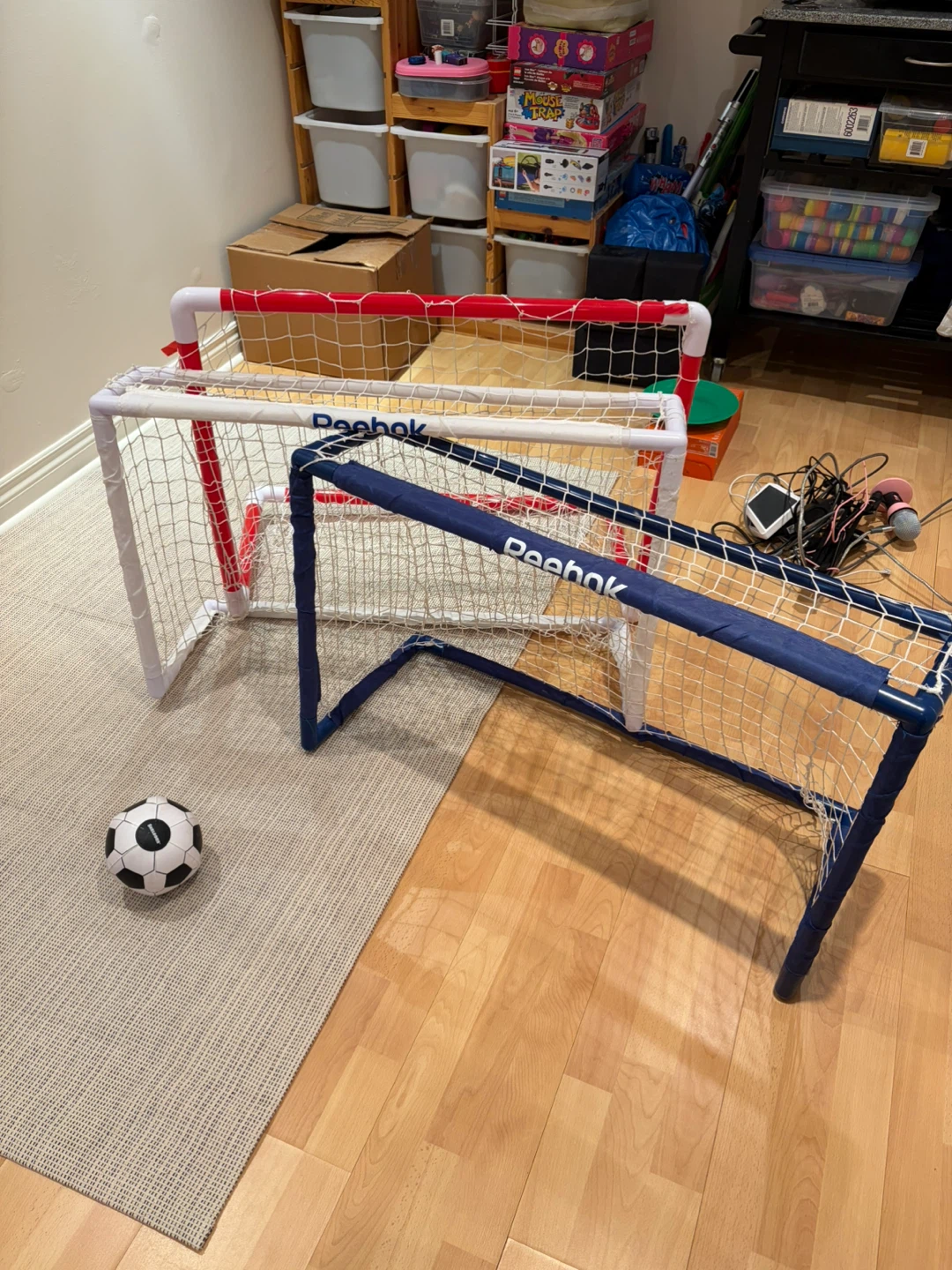 Reebok Kids Soccer Goal Set/hockey net