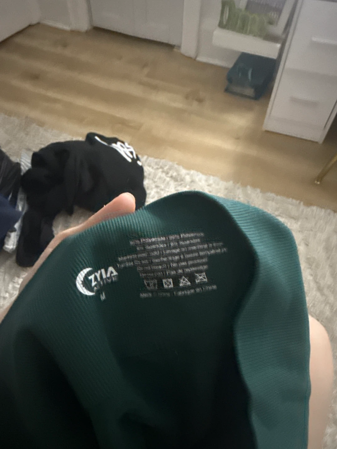 Zyia Active Forest Green Shorts - Size M - photo 3