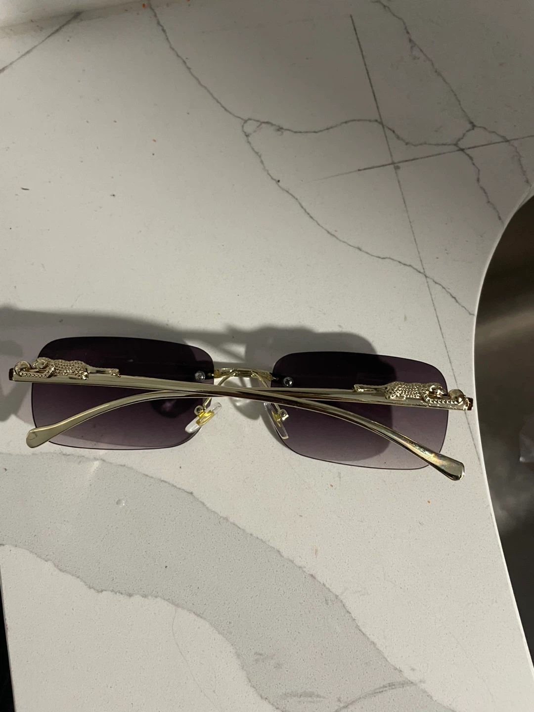 Cartier Rimless Gold Frame Sunglasses - photo 2