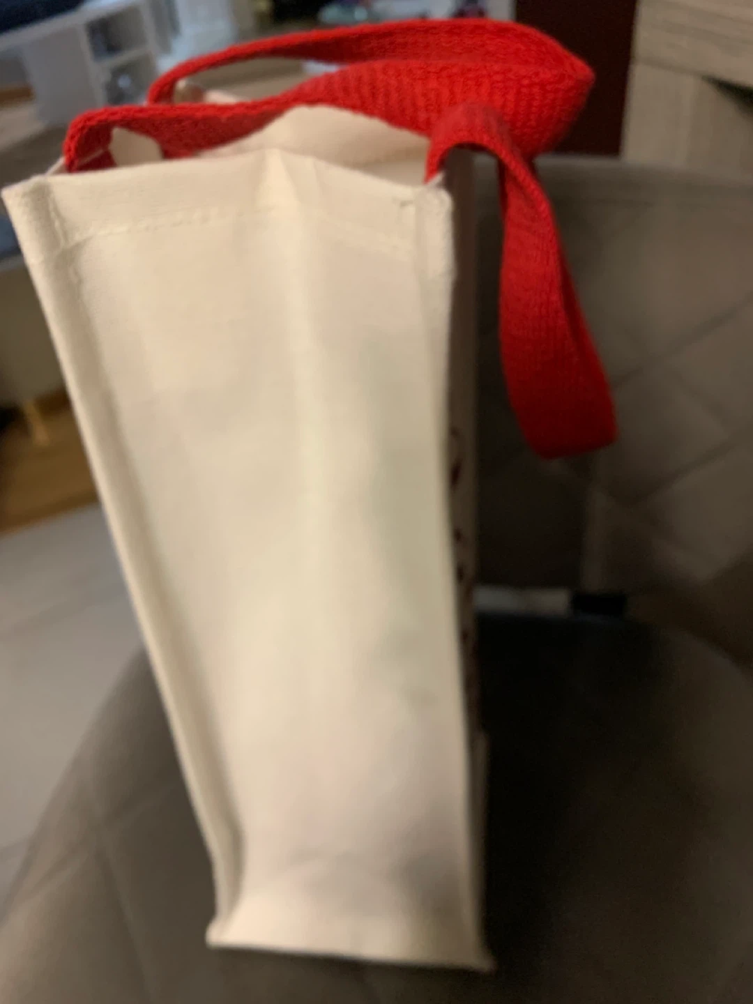 Red Wine Bottle Gift Bag 100% cotton - photo 3