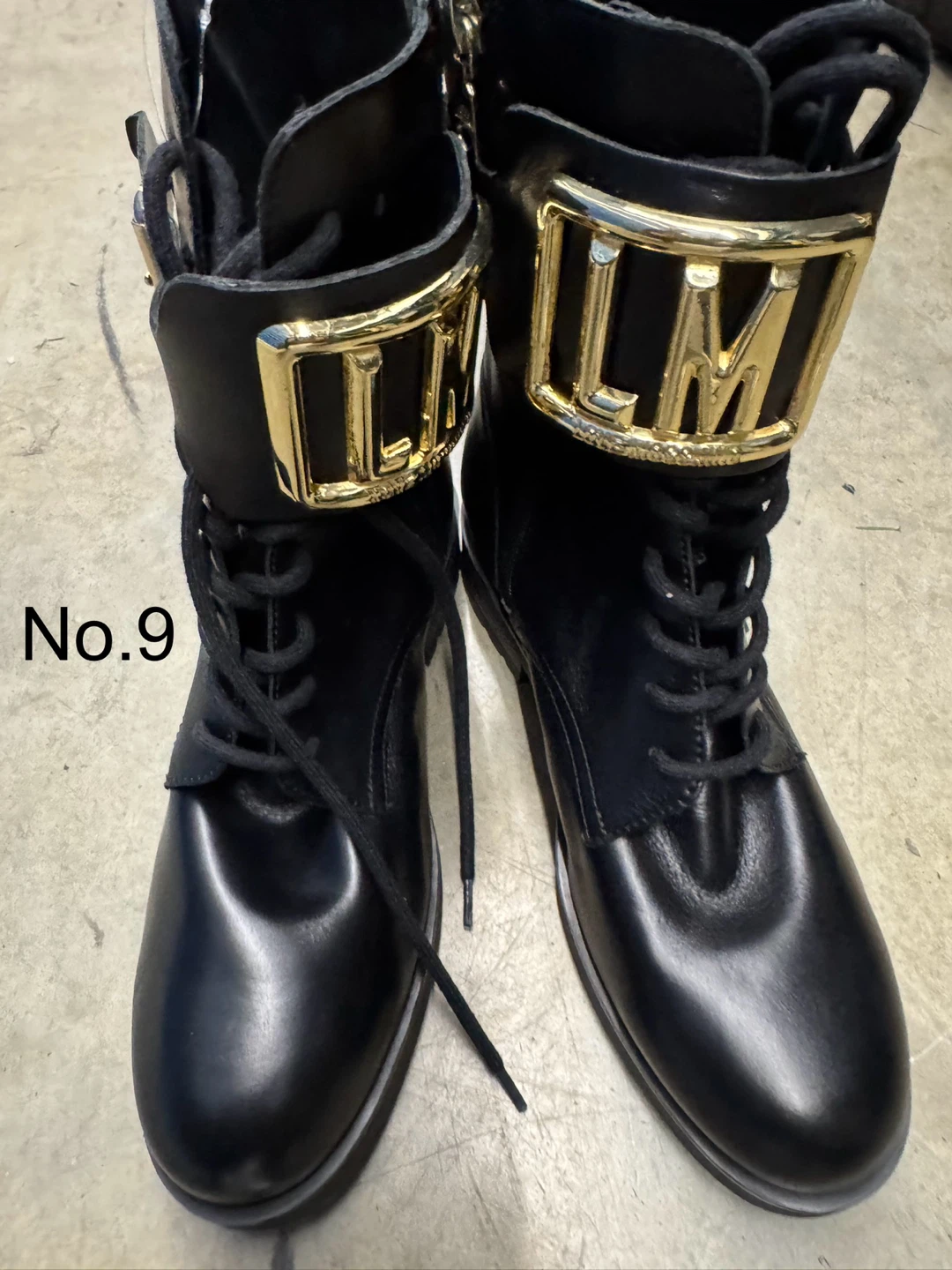 Love Moschino Black Leather Ankle Boots - photo 3
