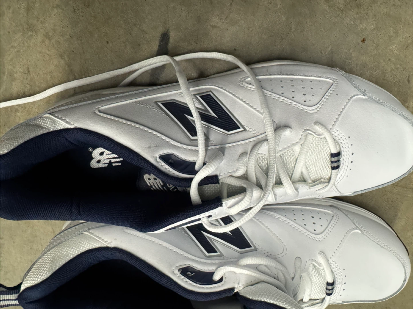 New Balance MX623V3 Men's White Training Shoes - Size 12.5