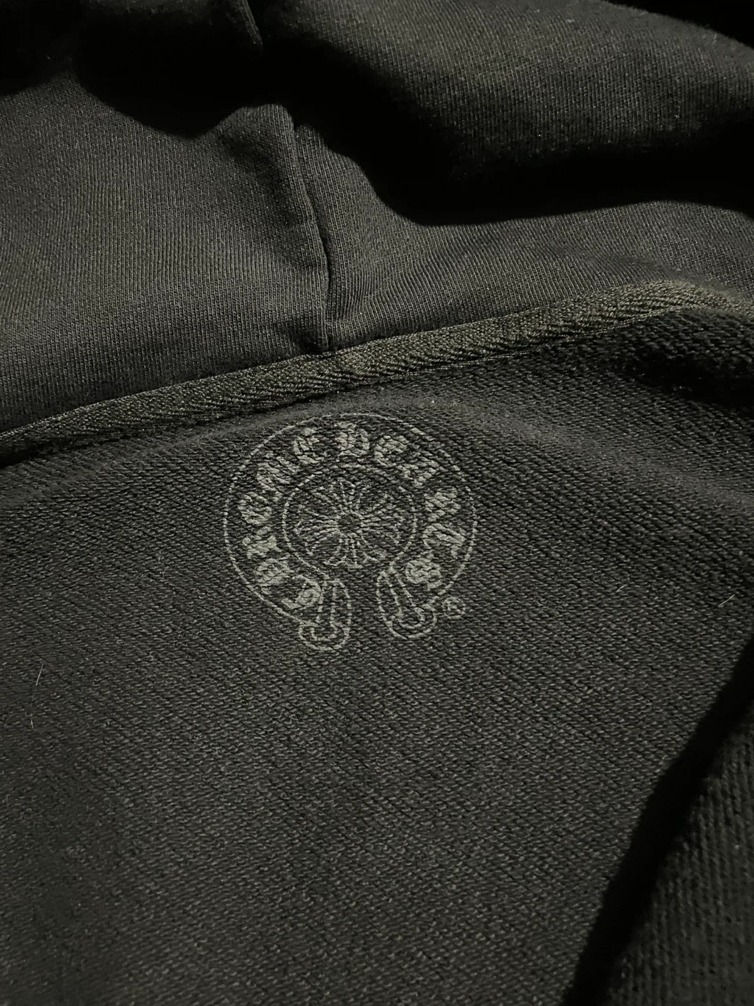 Chrome Hearts Black Zip-Up Hoodie - photo 3