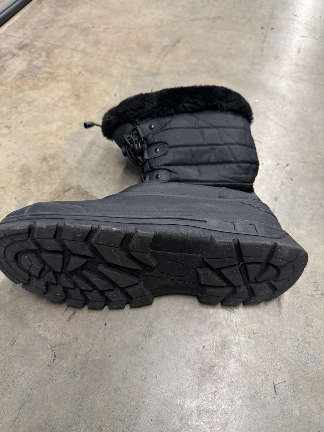Black Winter Snow Boots - photo 2