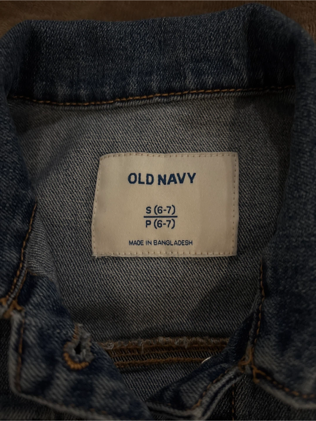 Old Navy Kids Denim Jacket - Size S (6-7) - photo 3