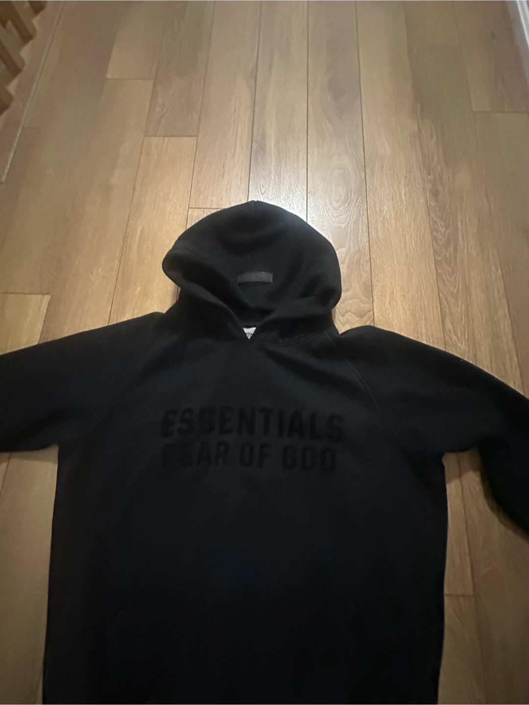 Essentials Fear of God Black Hoodie