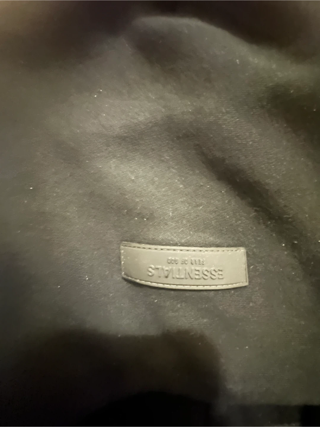 Essentials Fear of God Black Hoodie - photo 3