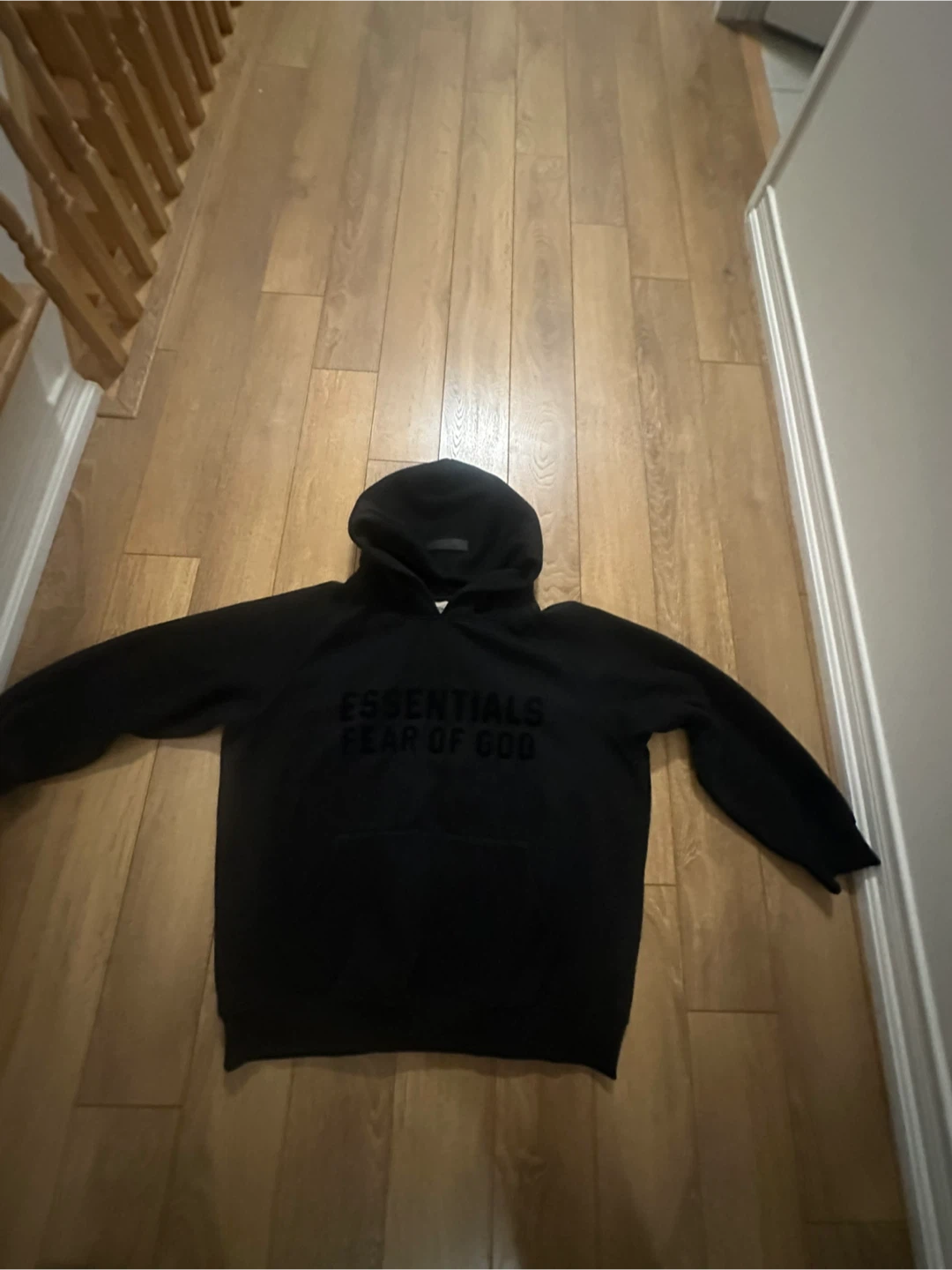 Essentials Fear of God Black Hoodie - photo 2