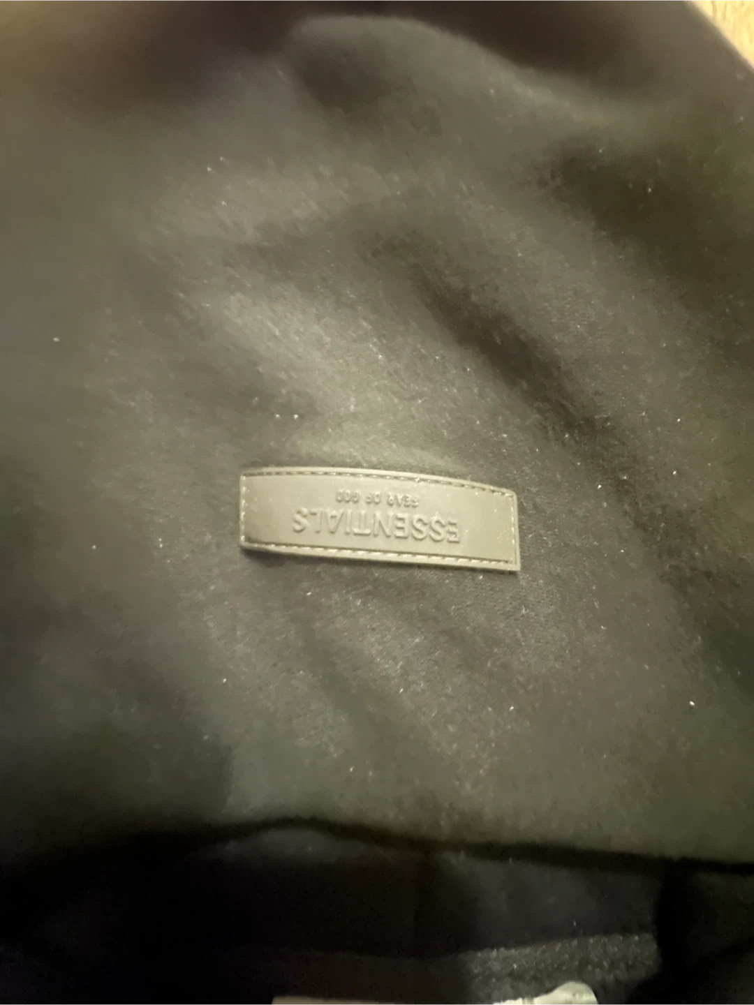 Essentials Fear of God Black Hoodie - photo 4