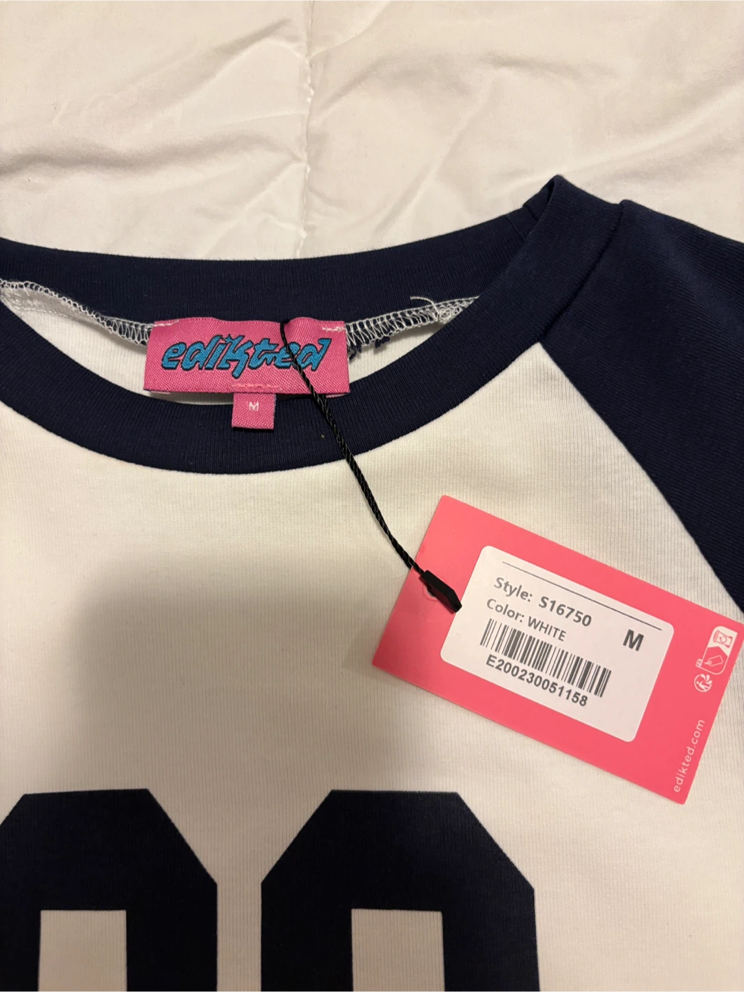 Edikted '80' Baseball Tee - Size M - photo 2