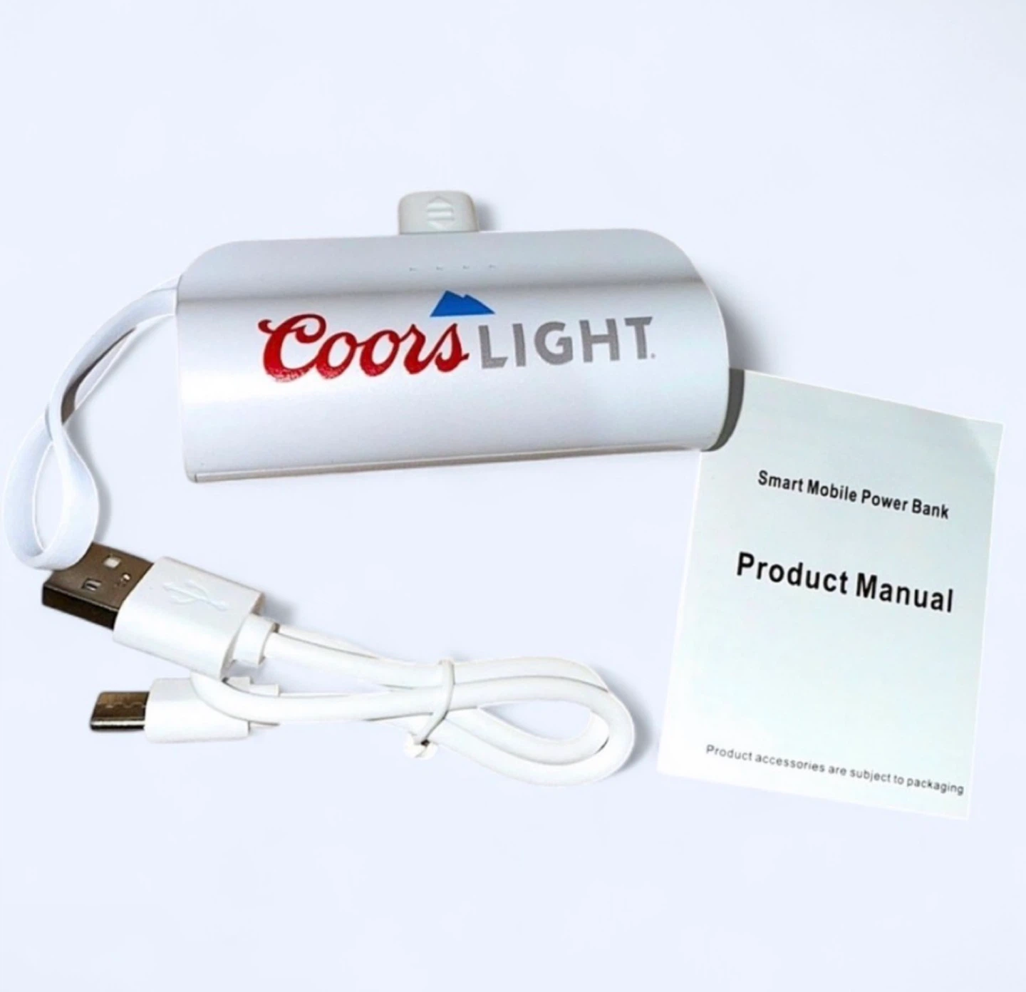 BNIB! Coors Light Mobile Phone Power Bank - Limited Edition