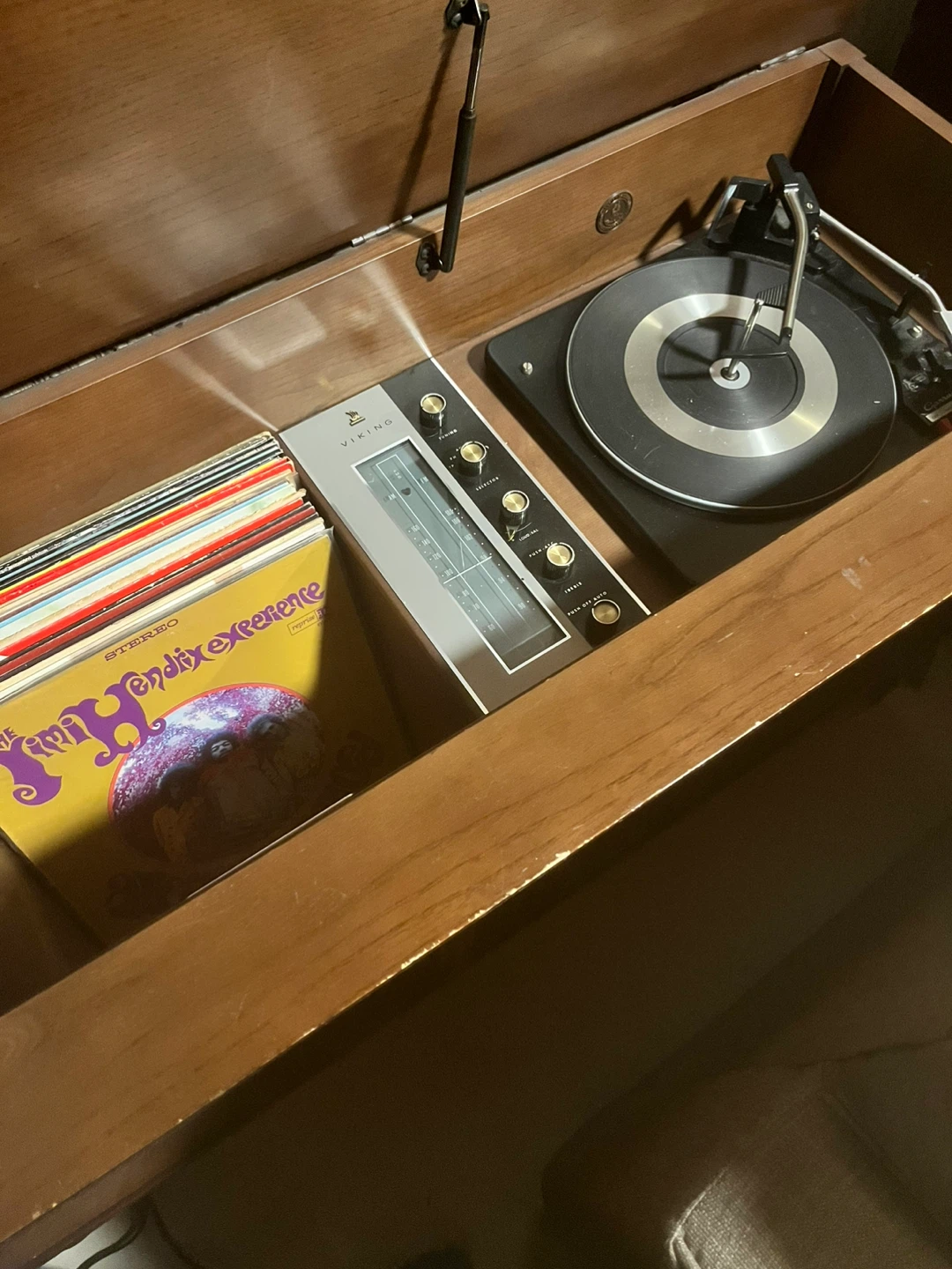 Viking Solid State Garrard 3000 Record Player Console