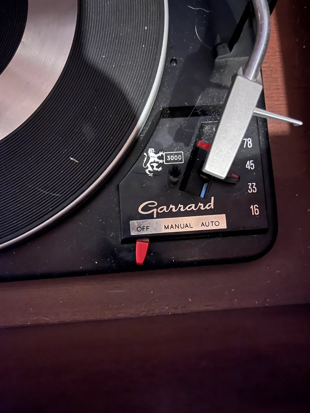 Viking Solid State Garrard 3000 Record Player Console - photo 5