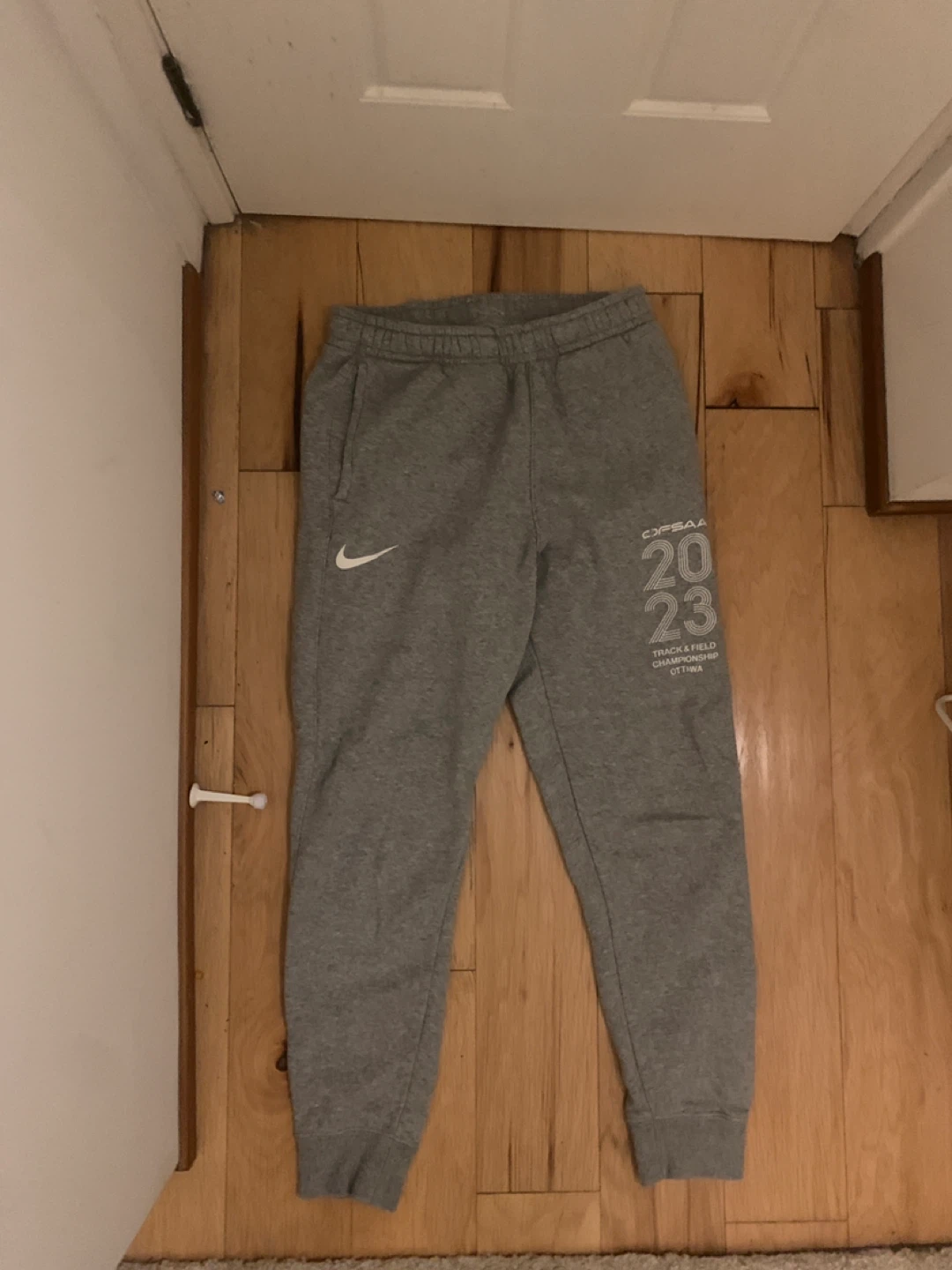Nike Grey Track Pants Size S