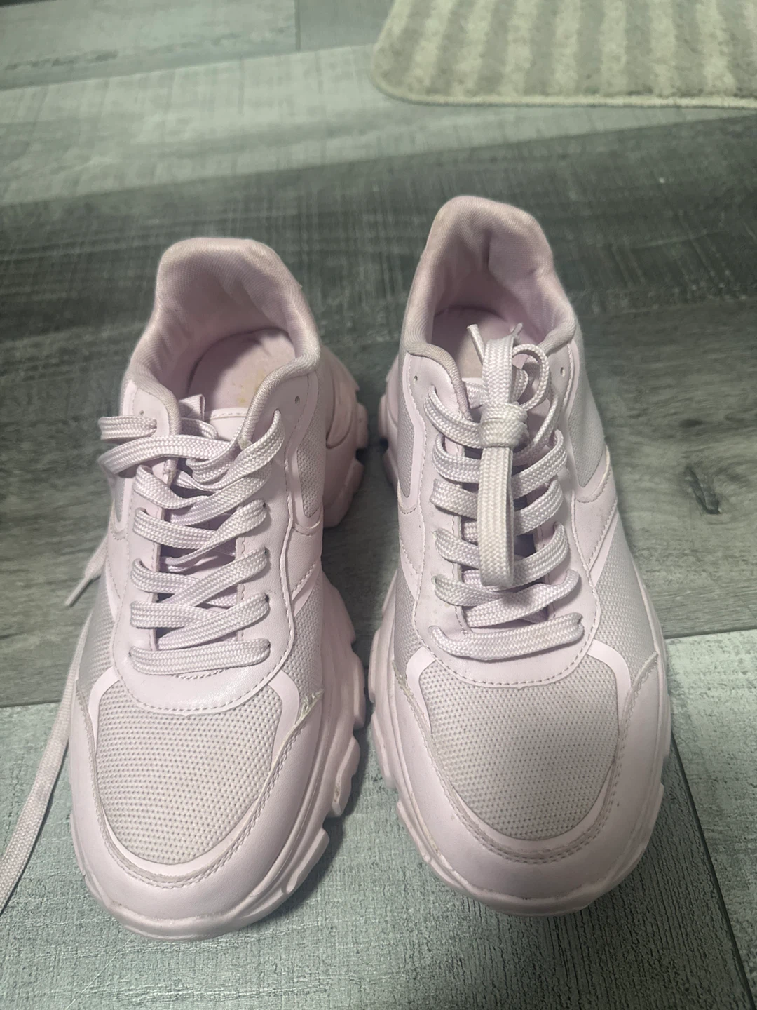 ALDO Women's Pink Sneakers, Size 8 - photo 2