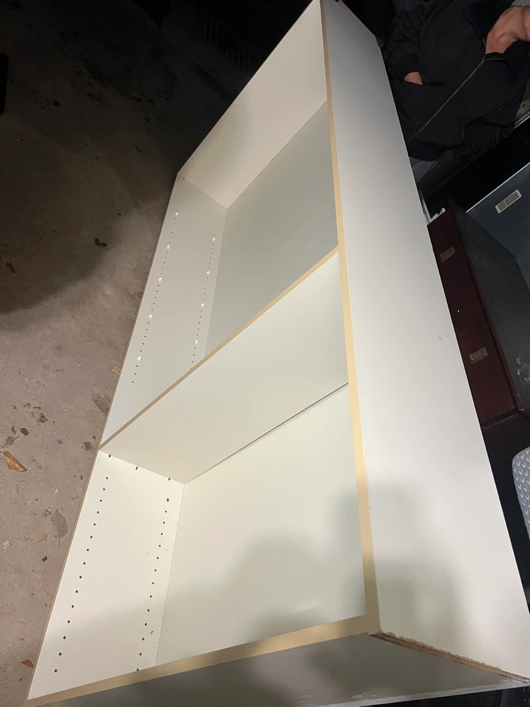 White bookShelving Unit