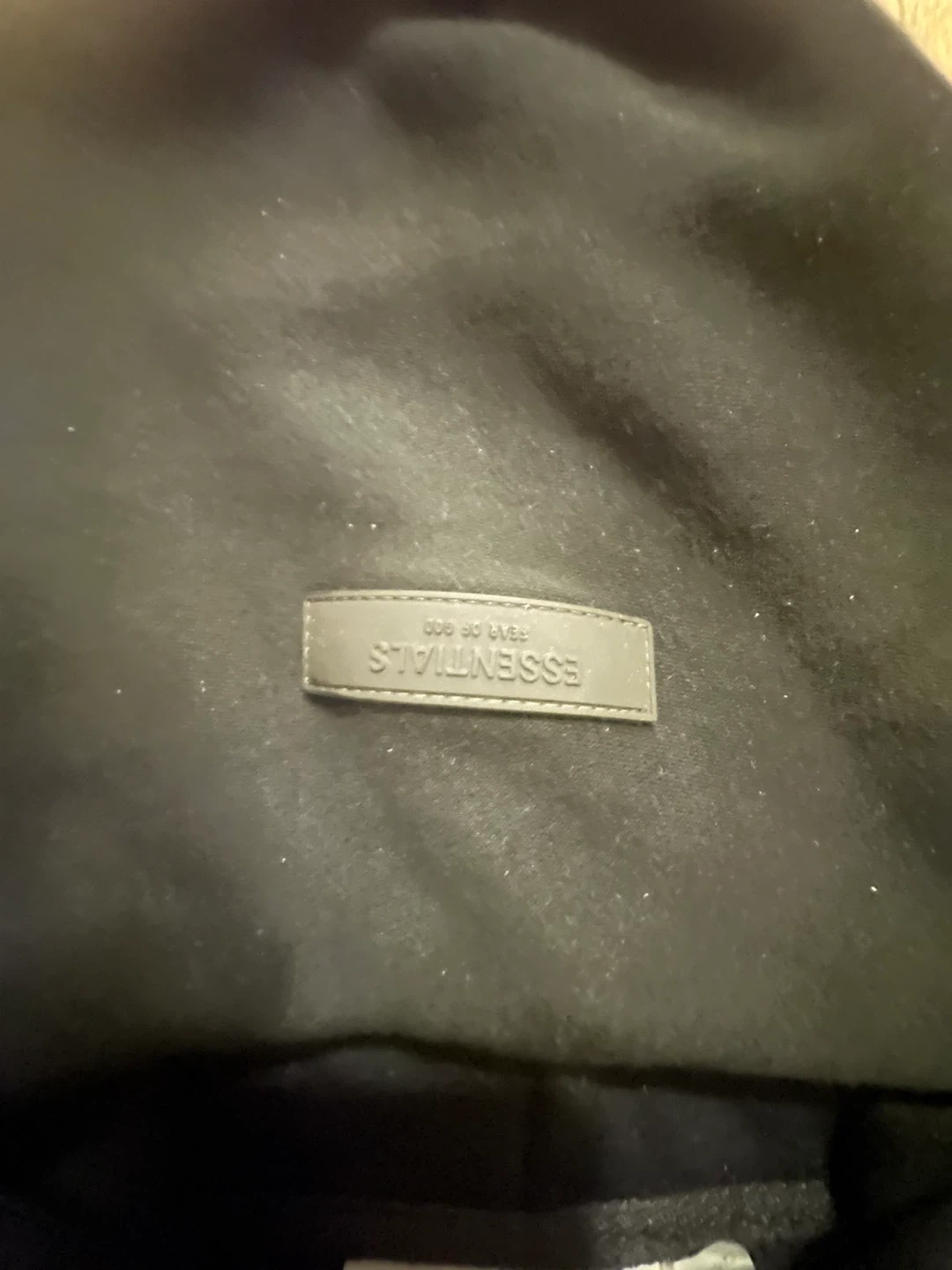 Essentials Fear of God Black Hoodie - photo 2