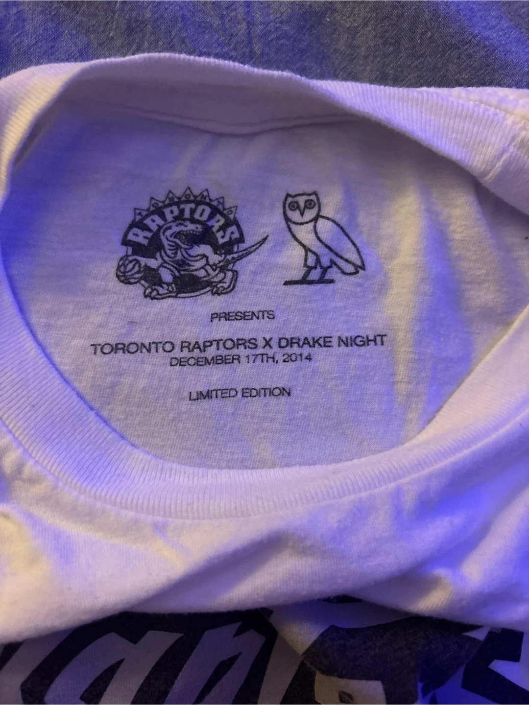 OVO x Raptors Drake Night 2014 T-Shirt (Event Exclusive) - photo 4