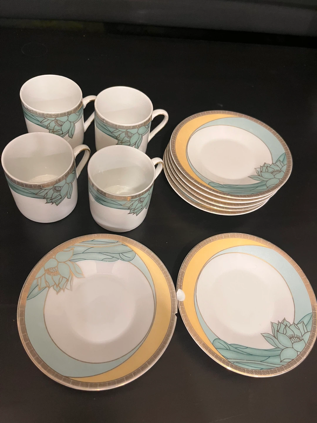 Tea Cup and Saucer Set