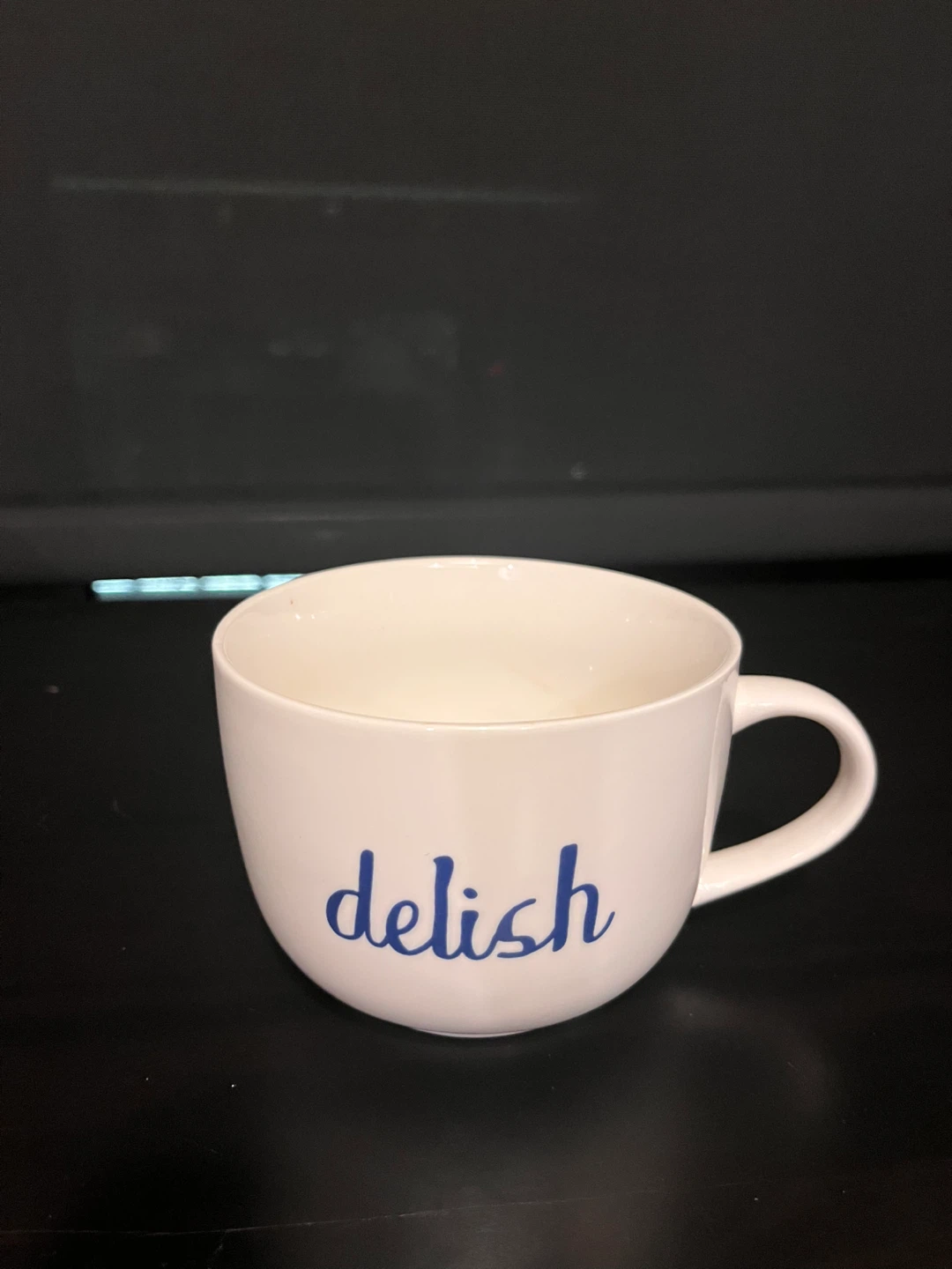 Delish White Mug