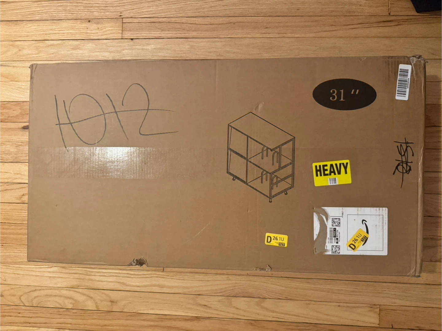 (Sealed box) Vinyl Record Storage Cabinet - photo 4