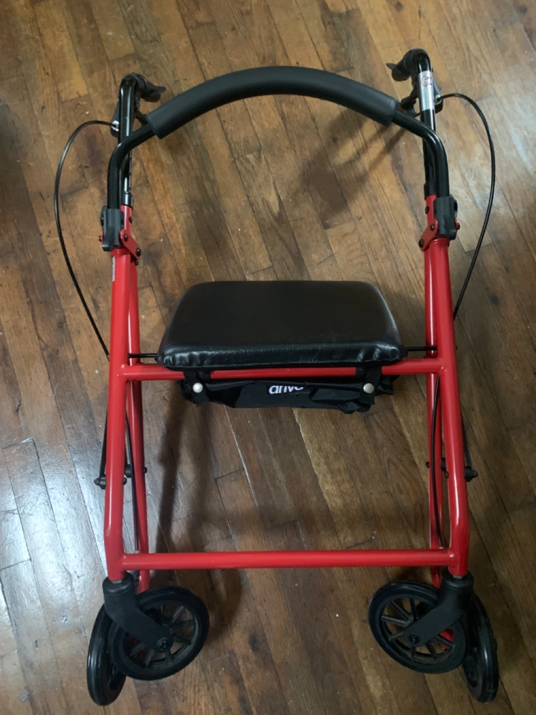 Drive Medical Rollator Walker - Red - photo 2
