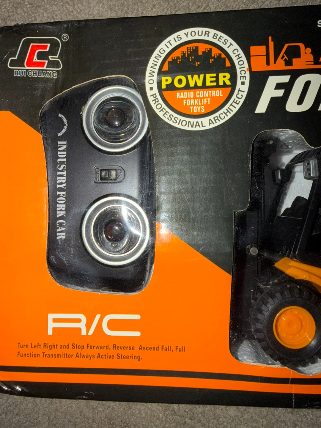 R/C Engineering Forklift Radio Control Toy - photo 3