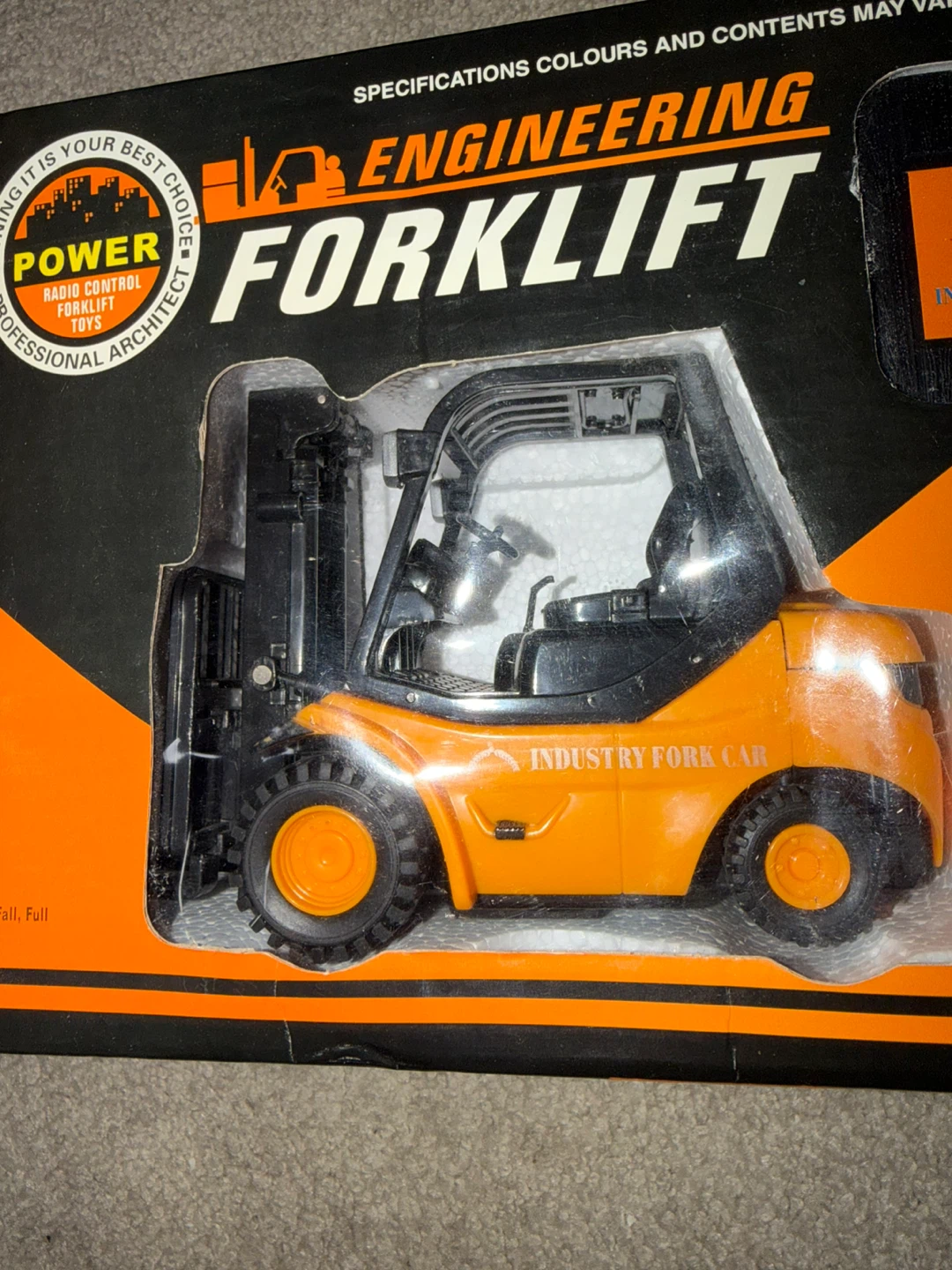 R/C Engineering Forklift Radio Control Toy - photo 2