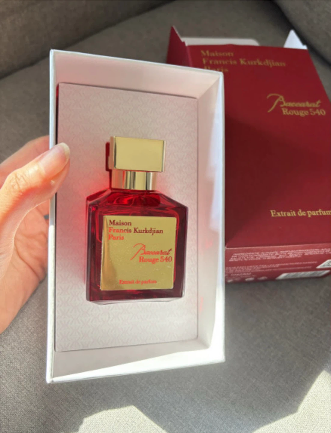 Maison Francis Kurkdjian Baccarat Rouge 540 can negotiate