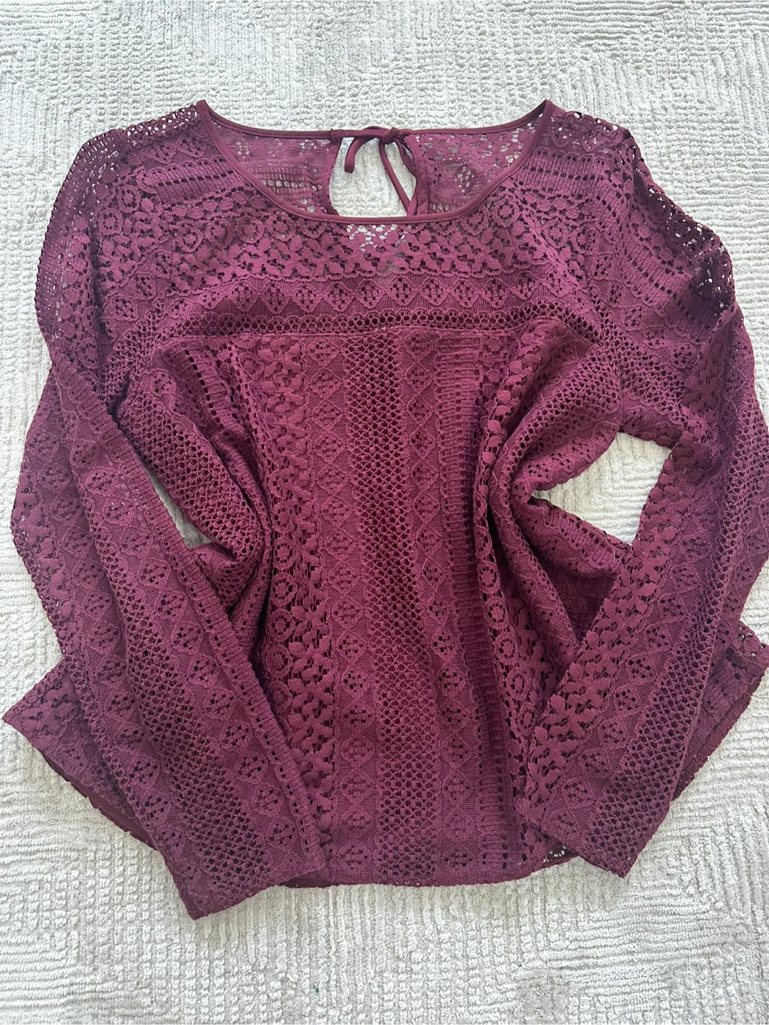 Hollister Lace Top - Size L