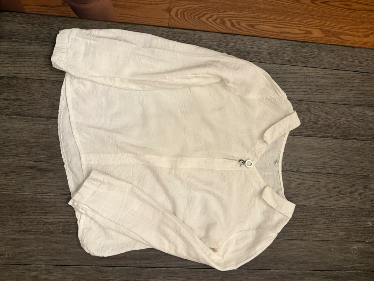 White Long Sleeve Blouse