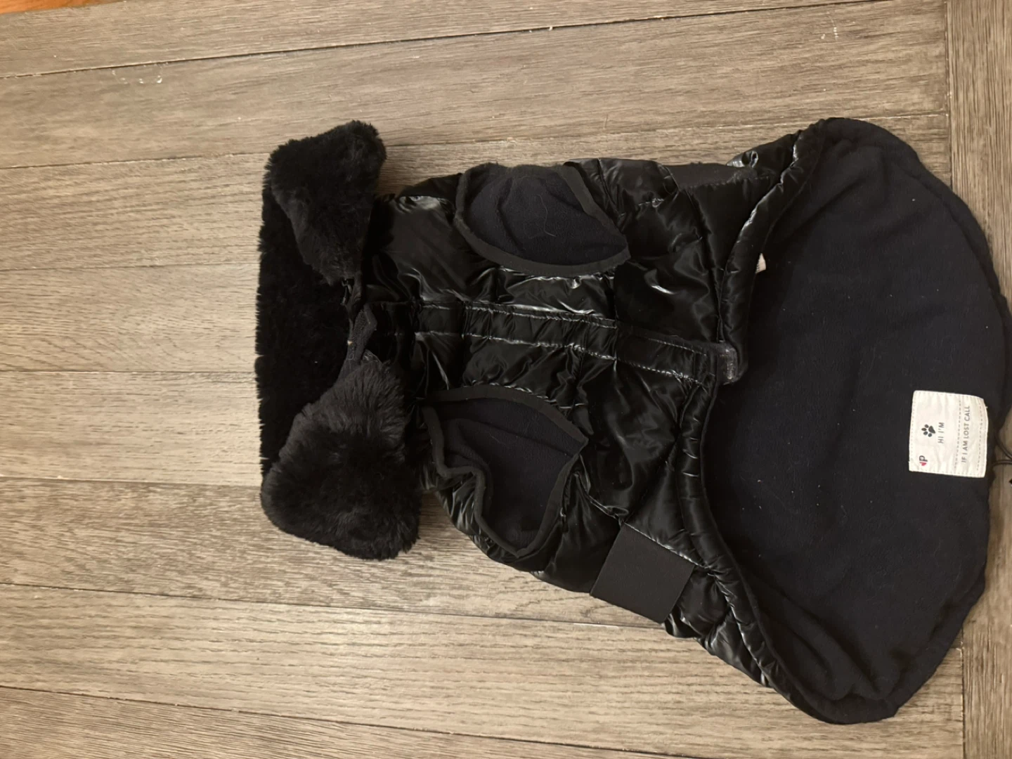 Pajar Pup Black Dog Coat - photo 2