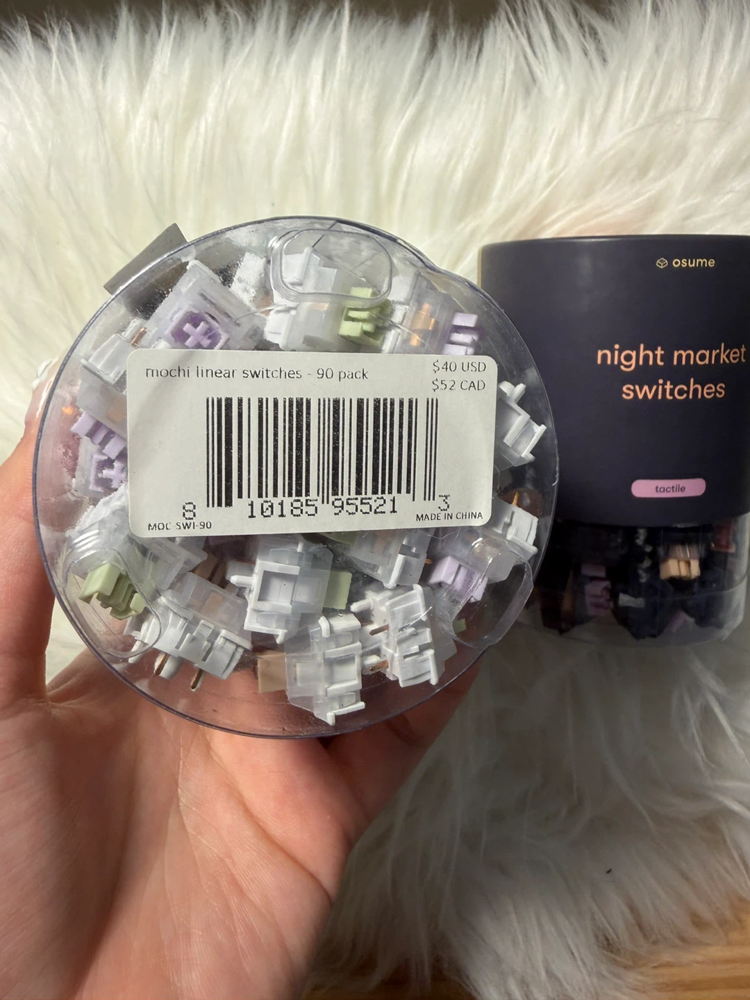 Osume Mochi Linear Switch and Night market Tactile switch - photo 2