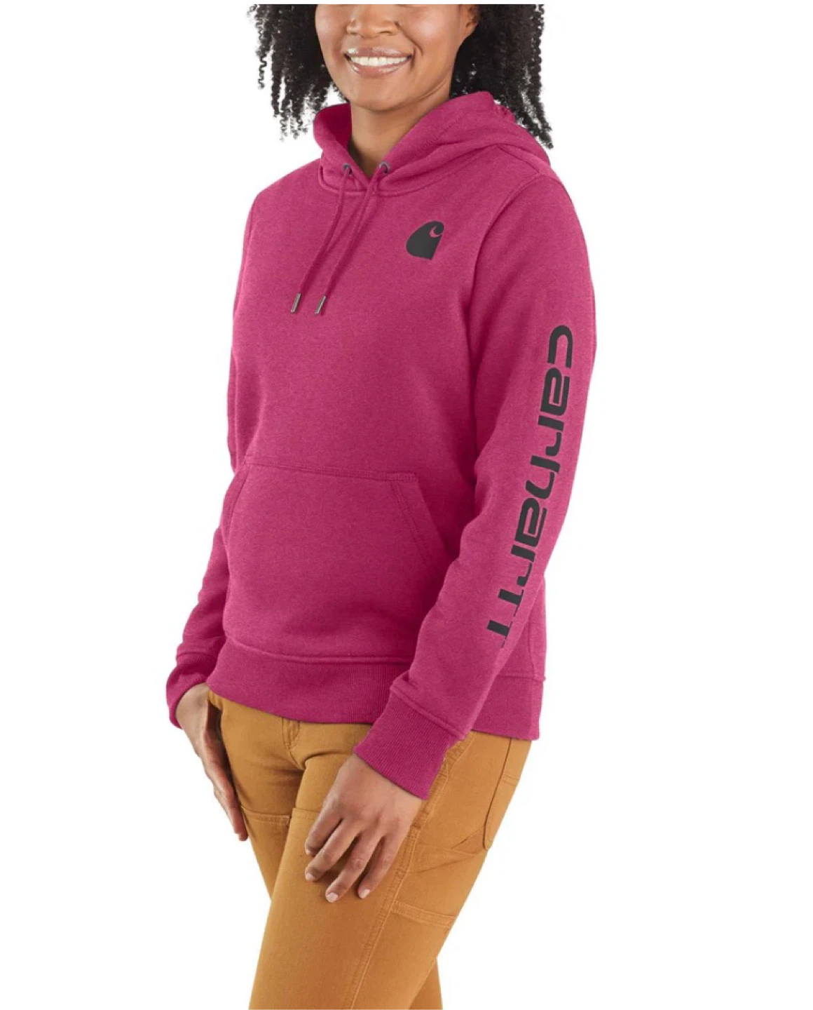 NEW! Carhartt Kids Pink Hoodie - Size 14/XL - photo 2