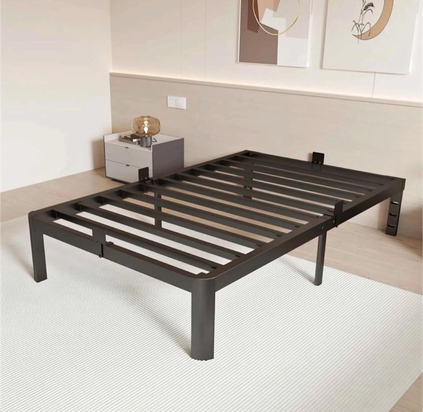 Twin Size Metal Bed Frame