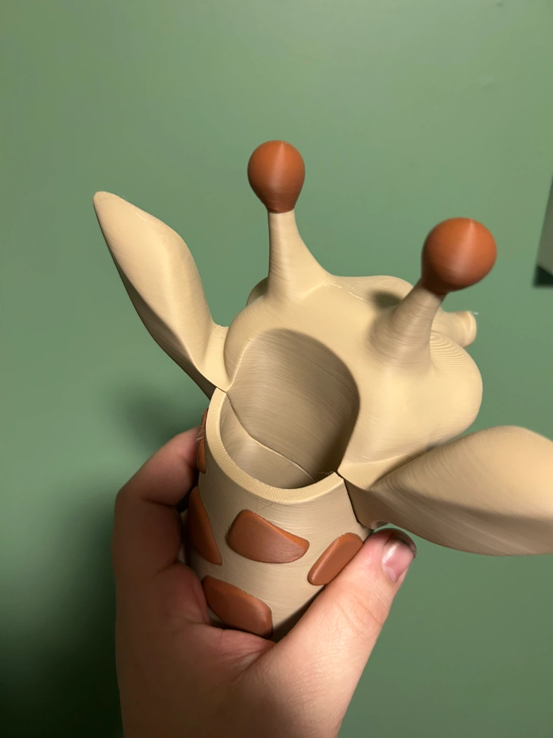 Giraffe Head Pen Holder - photo 3