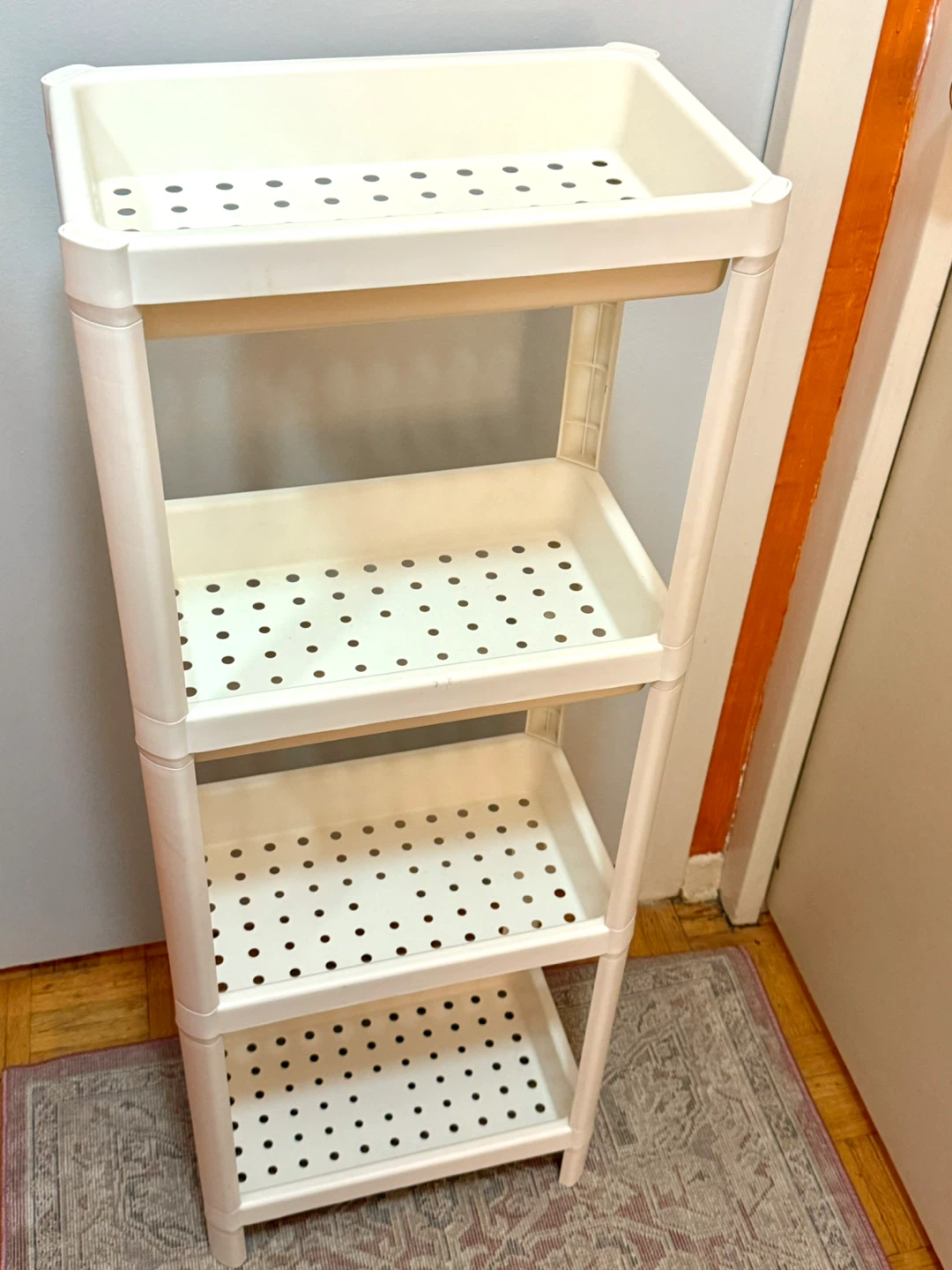 IKEA Vesken White Shelf Unit
