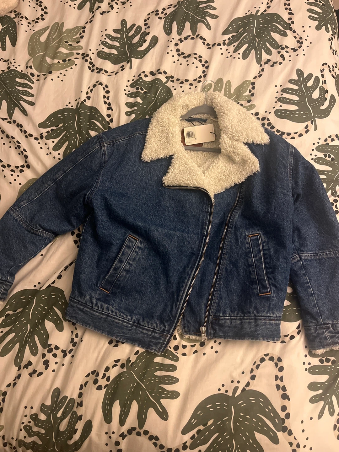 Levi's Denim Sherpa Jacket - Size S