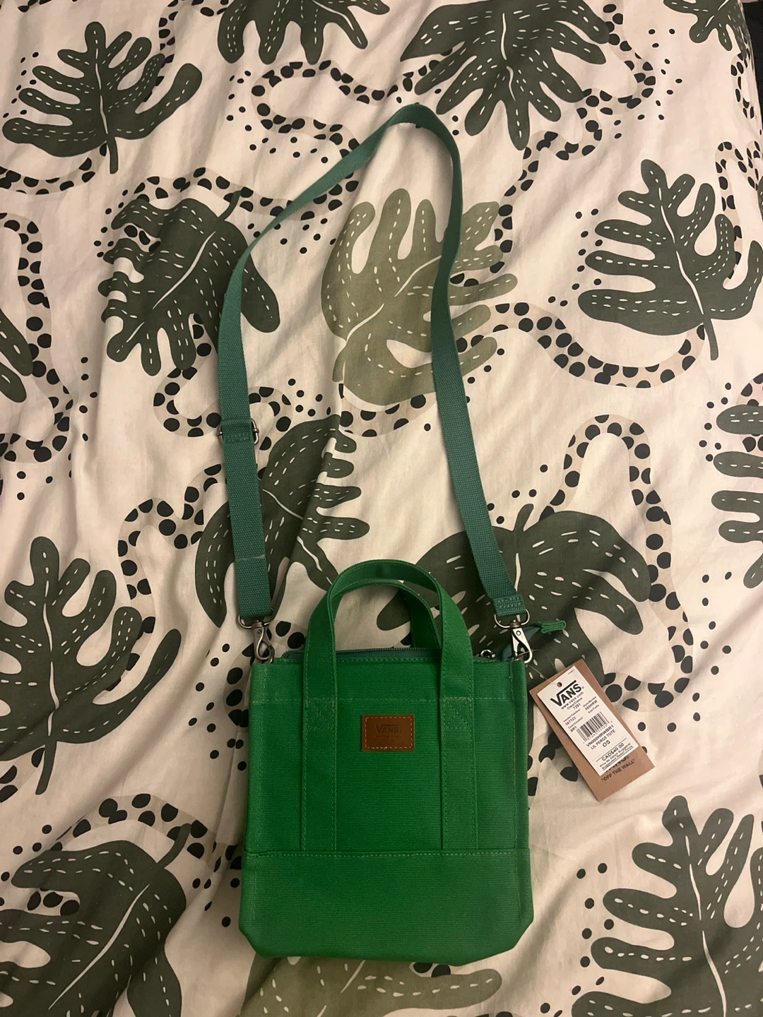 Vans Lil Pergs Tote Bag - Green, New