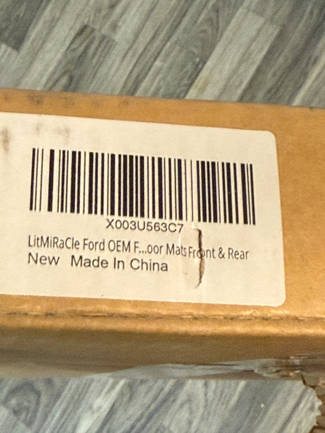New LitMiRAcle Ford OEM Floor Mats Front & Rear - photo 3