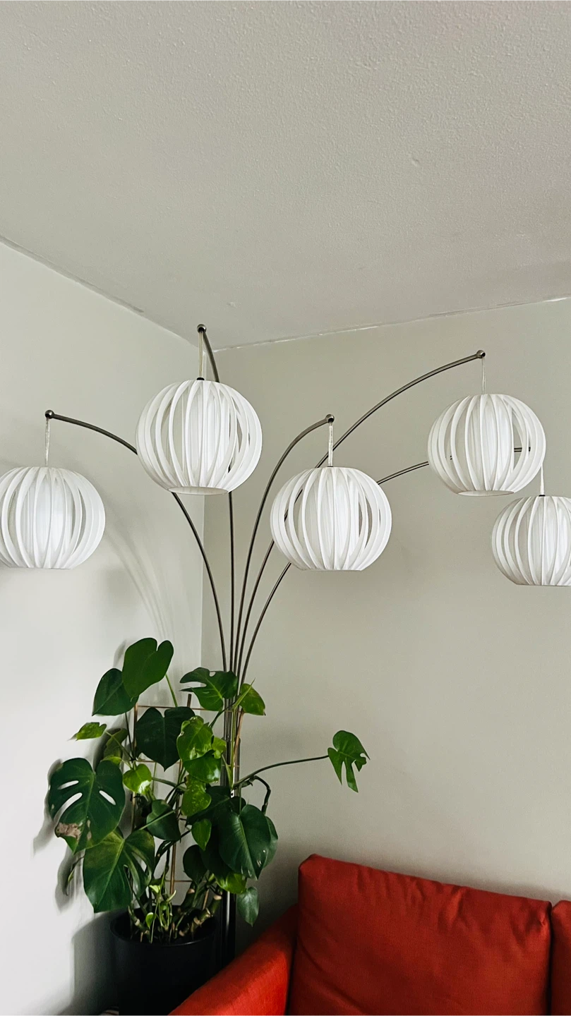 Vintage Multi Light Pod Floor Lamp