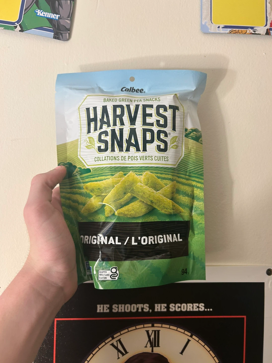 Calbee Harvest Snaps - Baked Green Pea Snacks🥕